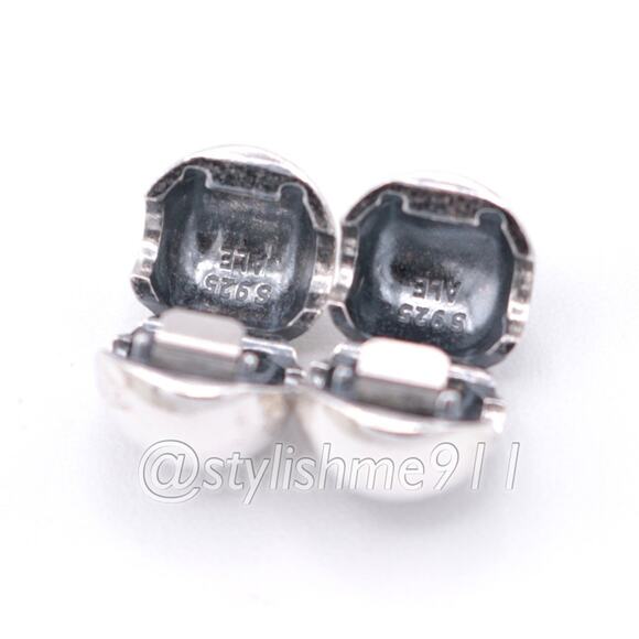 Two Authentic PANDORA Sphere Clips - 791000 - Picture 4 of 10